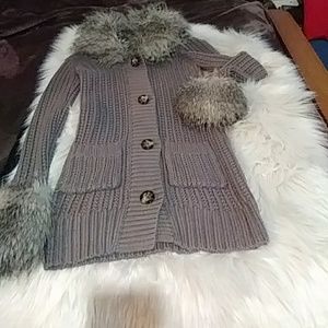 Gap Kids sweater with faux a large teen